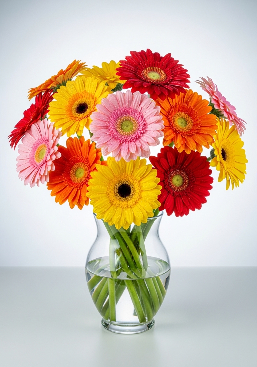 Elegant Gerbera Sepeti #3