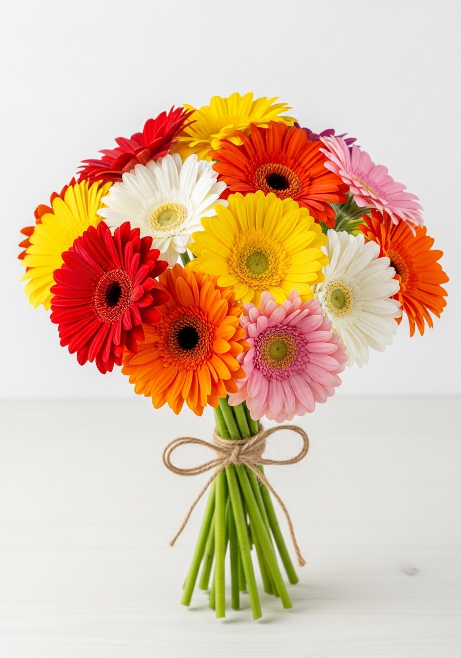 Enfes Gerbera Sepeti #4